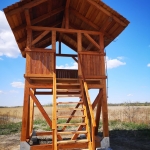 Kiépült madármegfigyelő torony