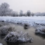 Felső-Tápió télen (Fotó: Vidra Tamás)